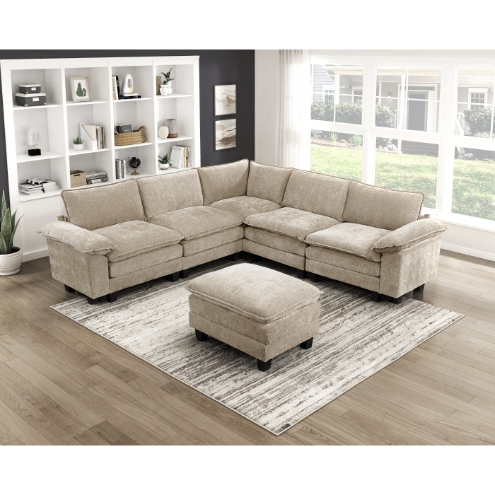 8450TPE-A 2 Arms with Adjustable Pillow Top from Homelegance - Luna Furniture