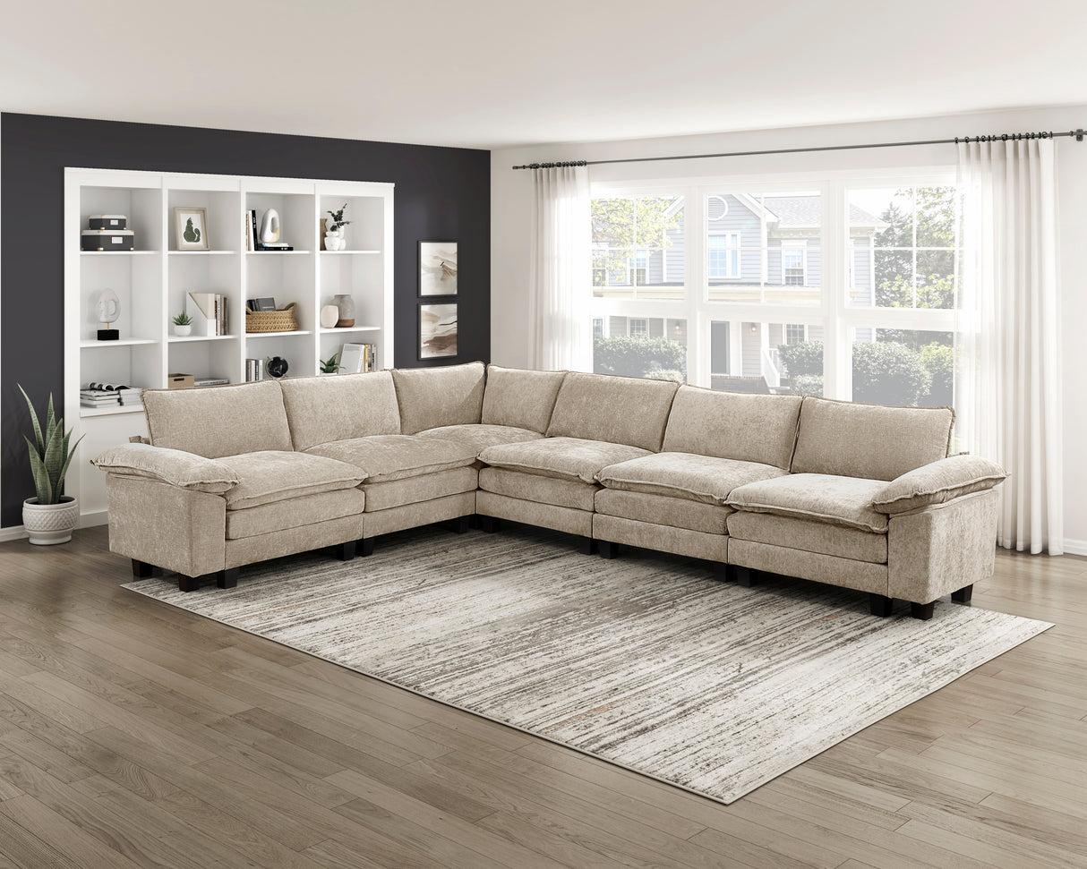 8450TPE-CR Corner Seat from Homelegance - Luna Furniture