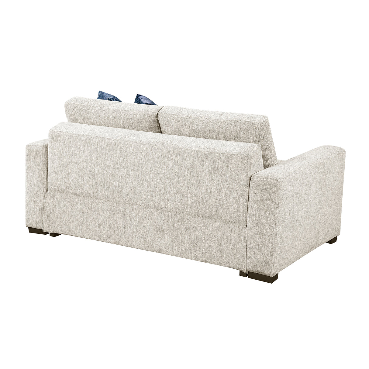 8548BE-215ACLA4* (2)CONVERTIBLE CHAIR AND HALF WITH PULL-OUT BED, CLICK MOTION BACK AND TWO ROLL ARMS from Homelegance - Luna Furniture