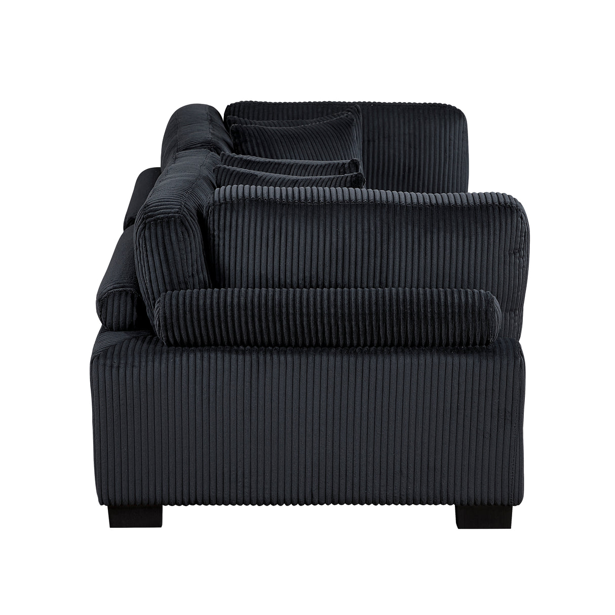 8555BE-VC Reversible Chaise from Homelegance - Luna Furniture
