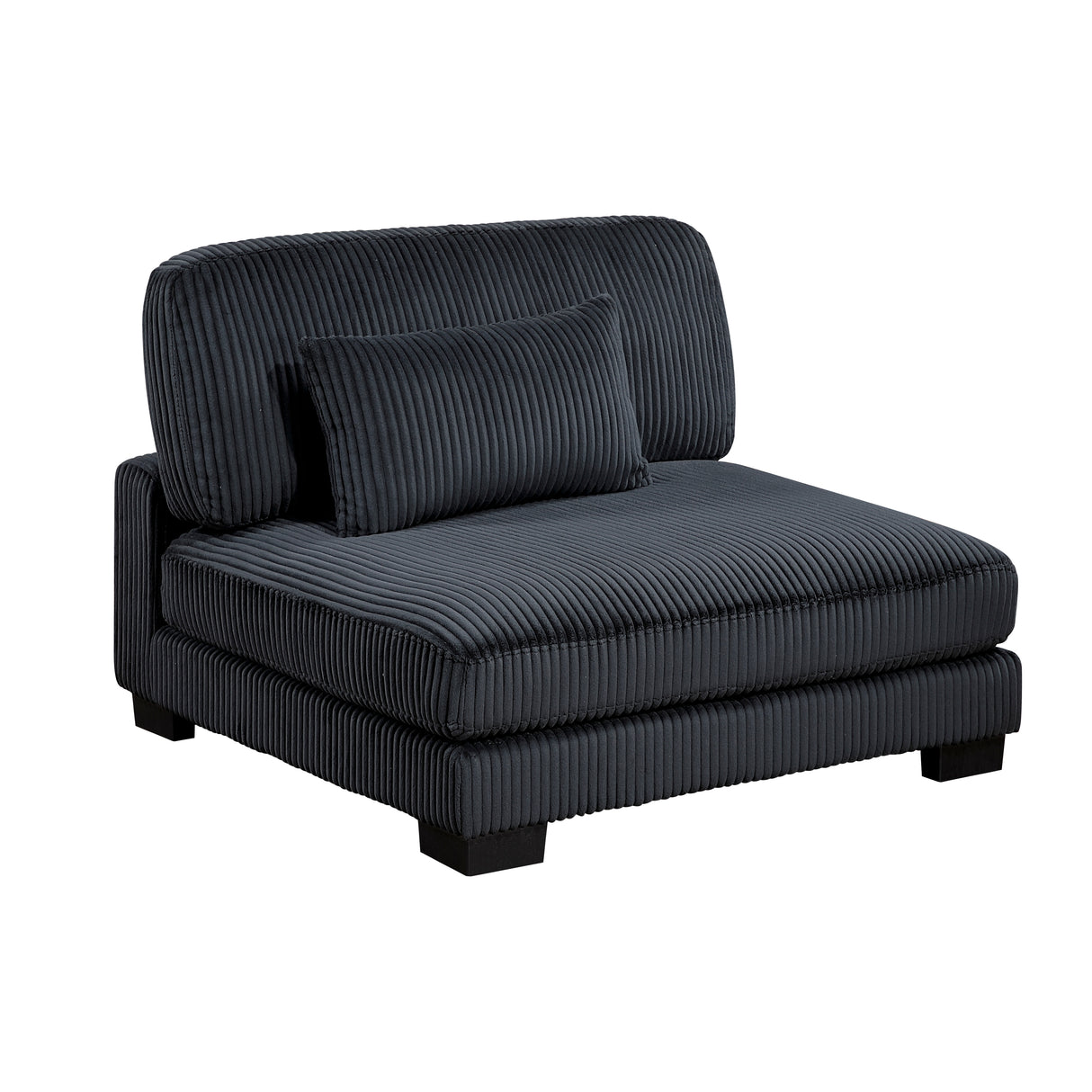 8555BK-VC Reversible Chaise from Homelegance - Luna Furniture