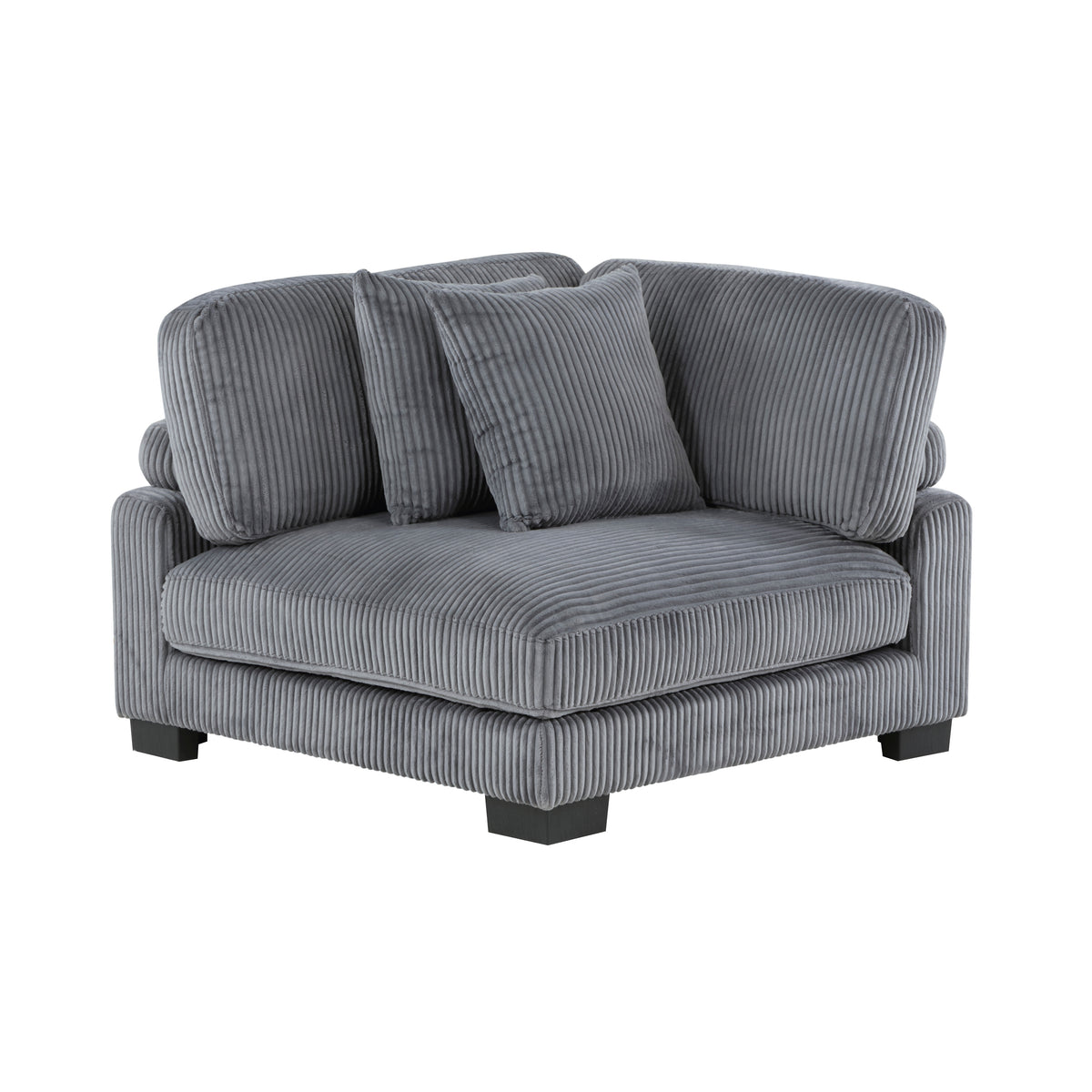 8555GY*2AC2VC (4)4-Piece Modular Sectional with Reversible Chaise from Homelegance - Luna Furniture
