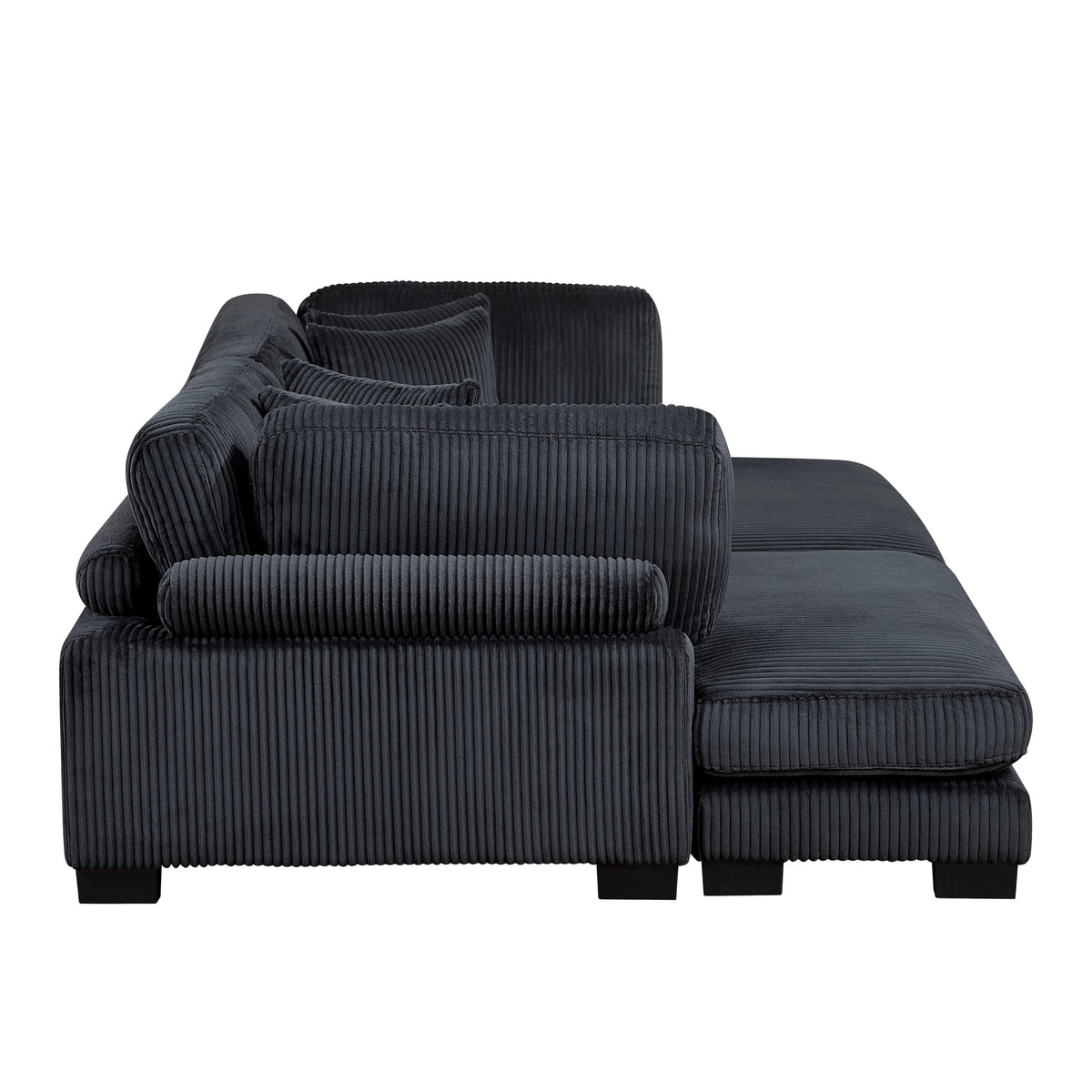 8555BK*2VC (2)2-Piece Chaise Lounge from Homelegance - Luna Furniture