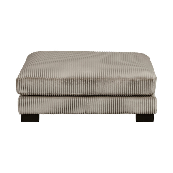 Traverse Taupe Ottoman