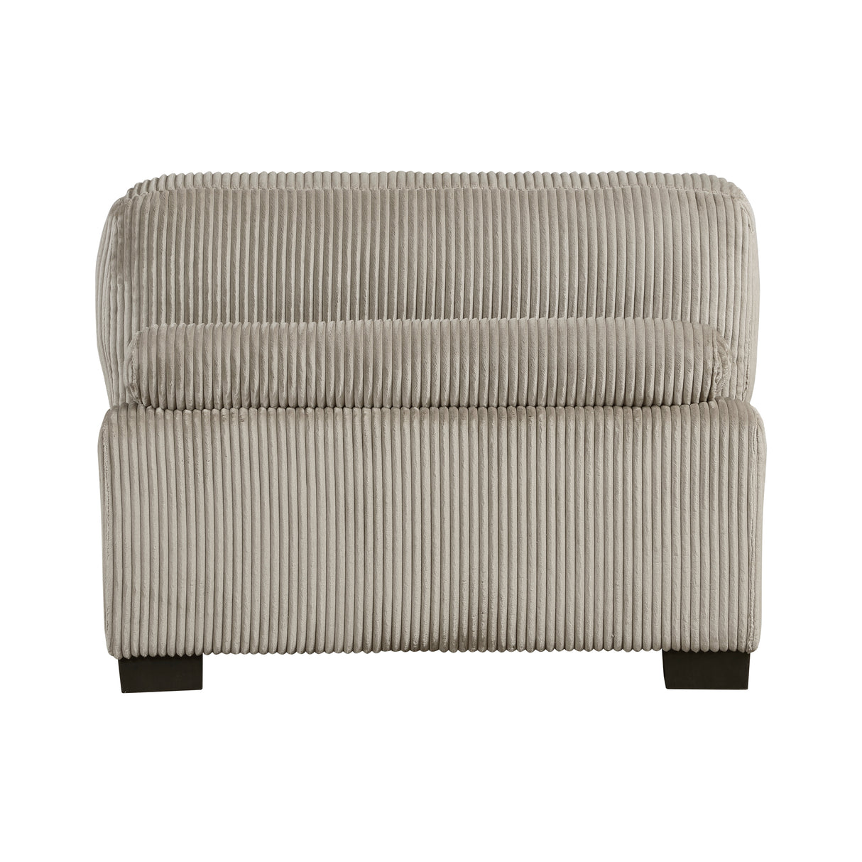 Traverse Taupe Armless Chair from Homelegance - Luna Furniture
