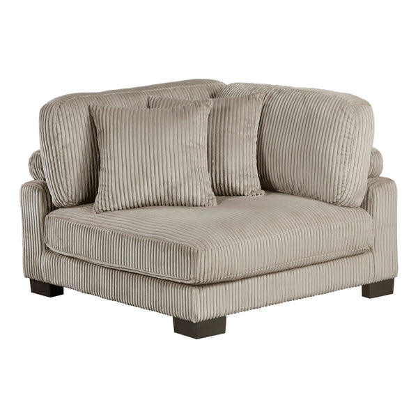 Traverse Taupe Corner Seat