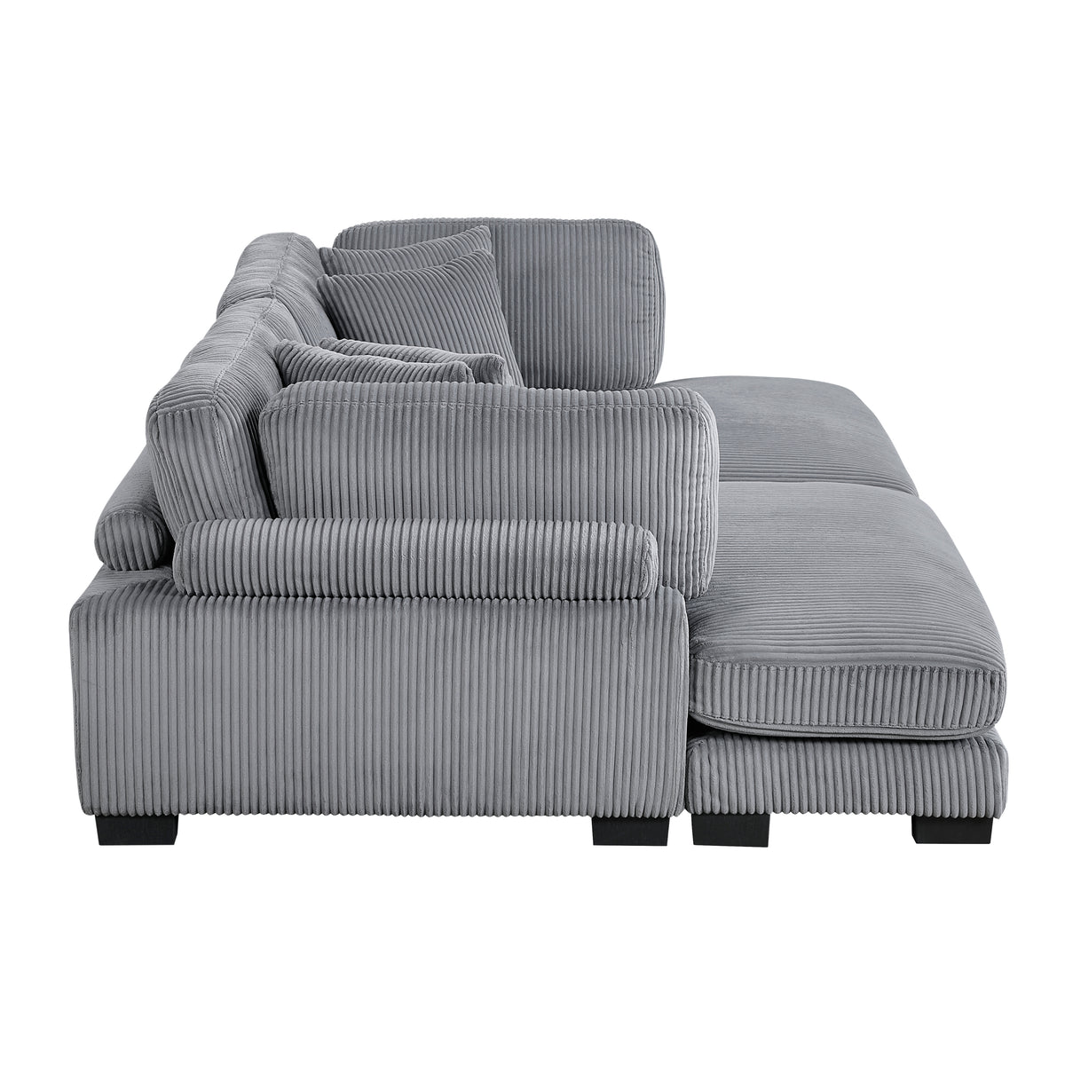 8555GY*2VC (2)2-Piece Chaise Lounge from Homelegance - Luna Furniture