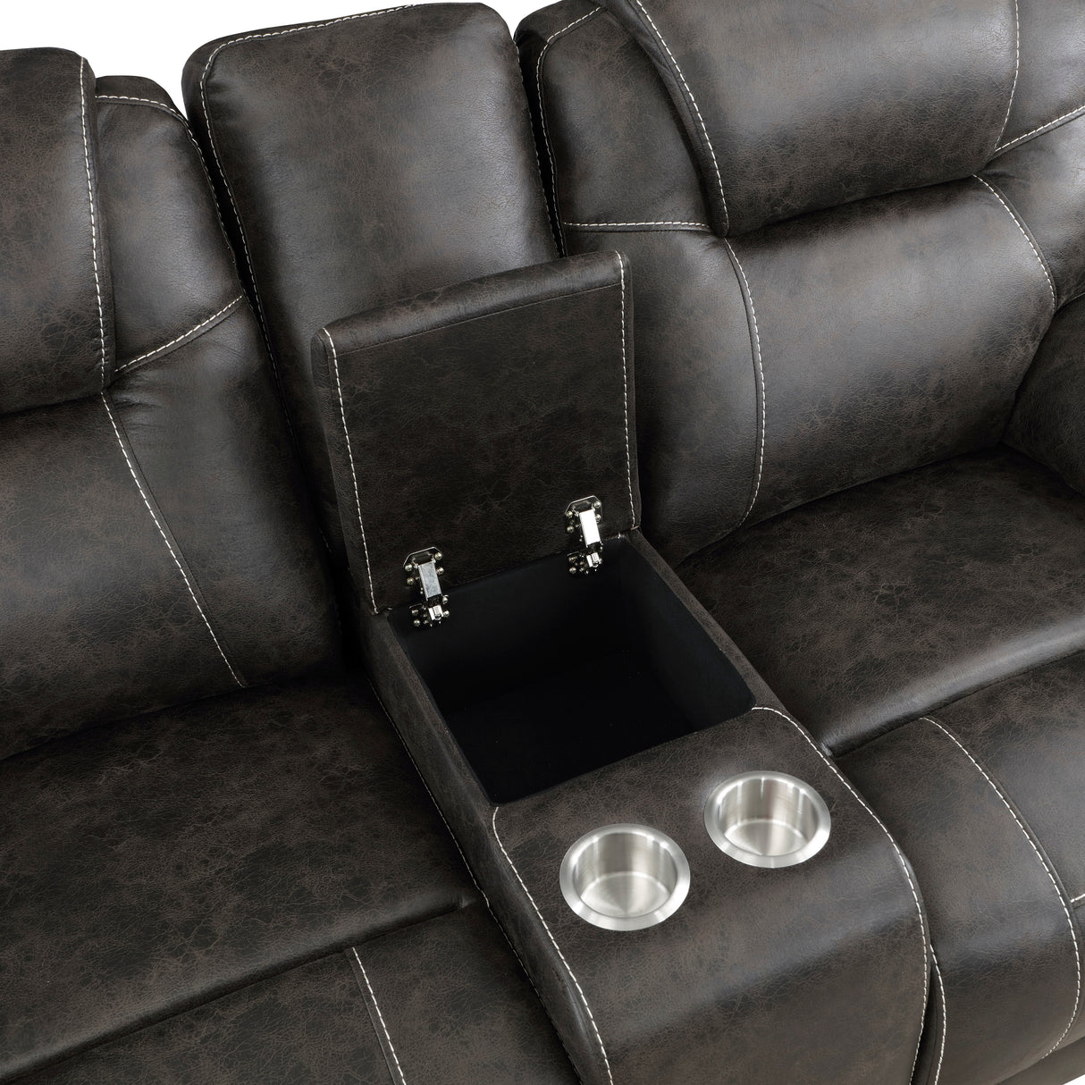 8555GY-VC Reversible Chaise from Homelegance - Luna Furniture