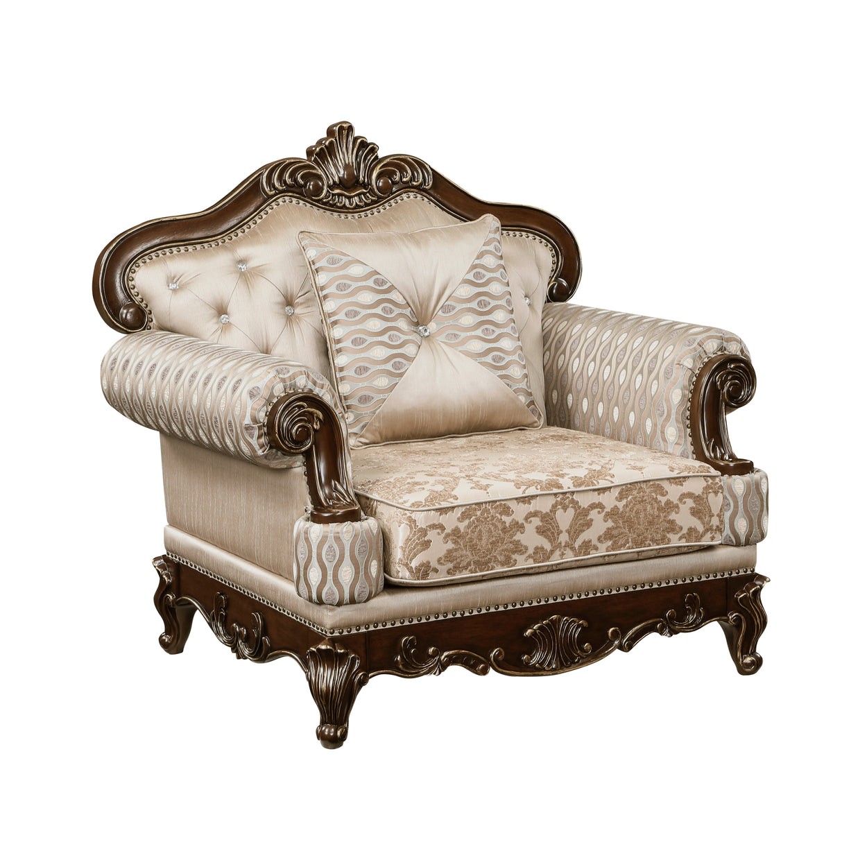 Balthasar Brown Sofa and Loveseat from Homelegance - Luna Furniture