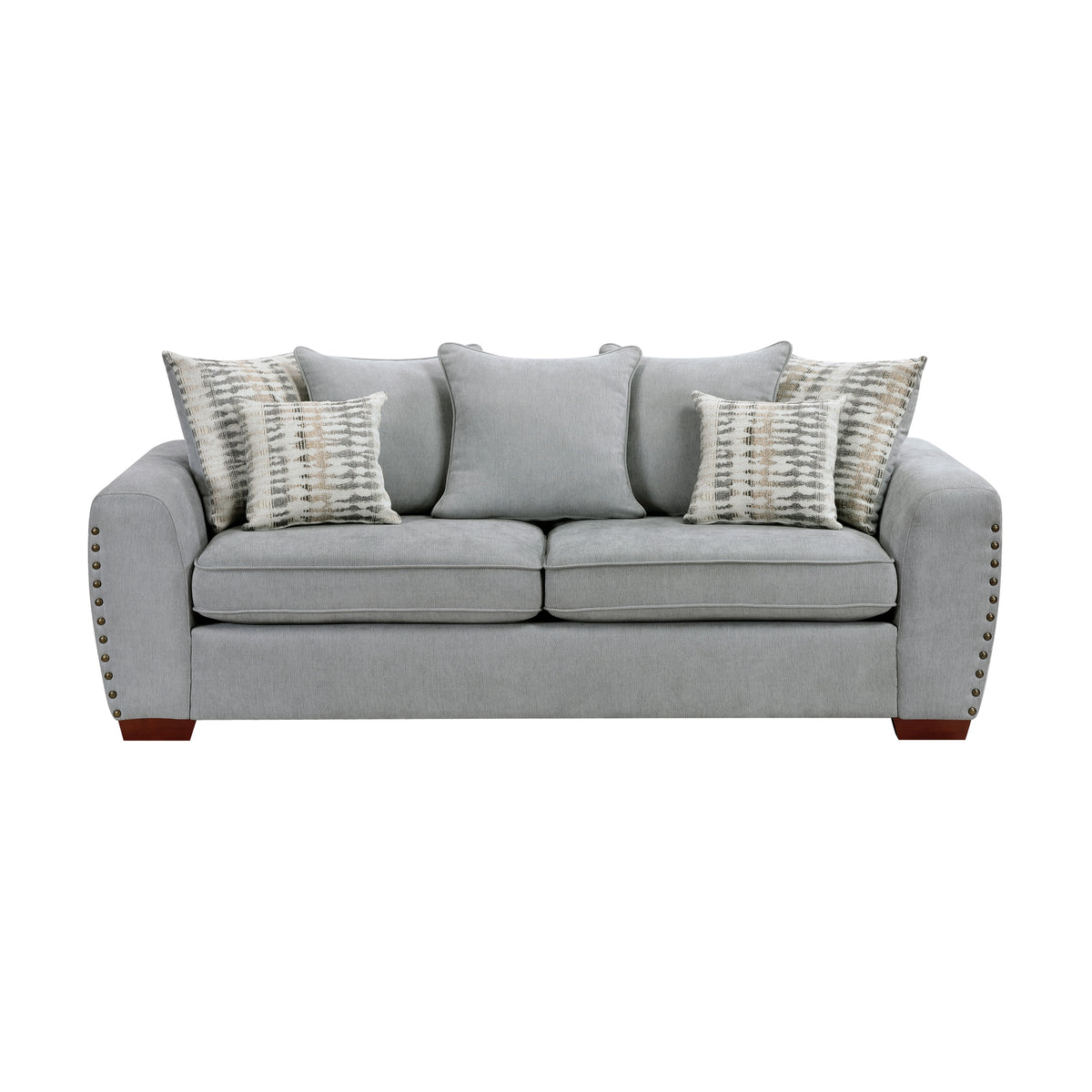 Silverthorne Gray 2-Piece Living Room Set from Homelegance - Luna Furniture