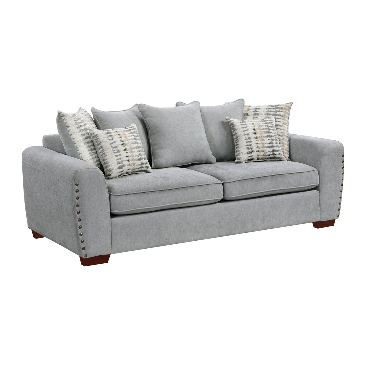 Silverthorne Gray 2-Piece Living Room Set from Homelegance - Luna Furniture