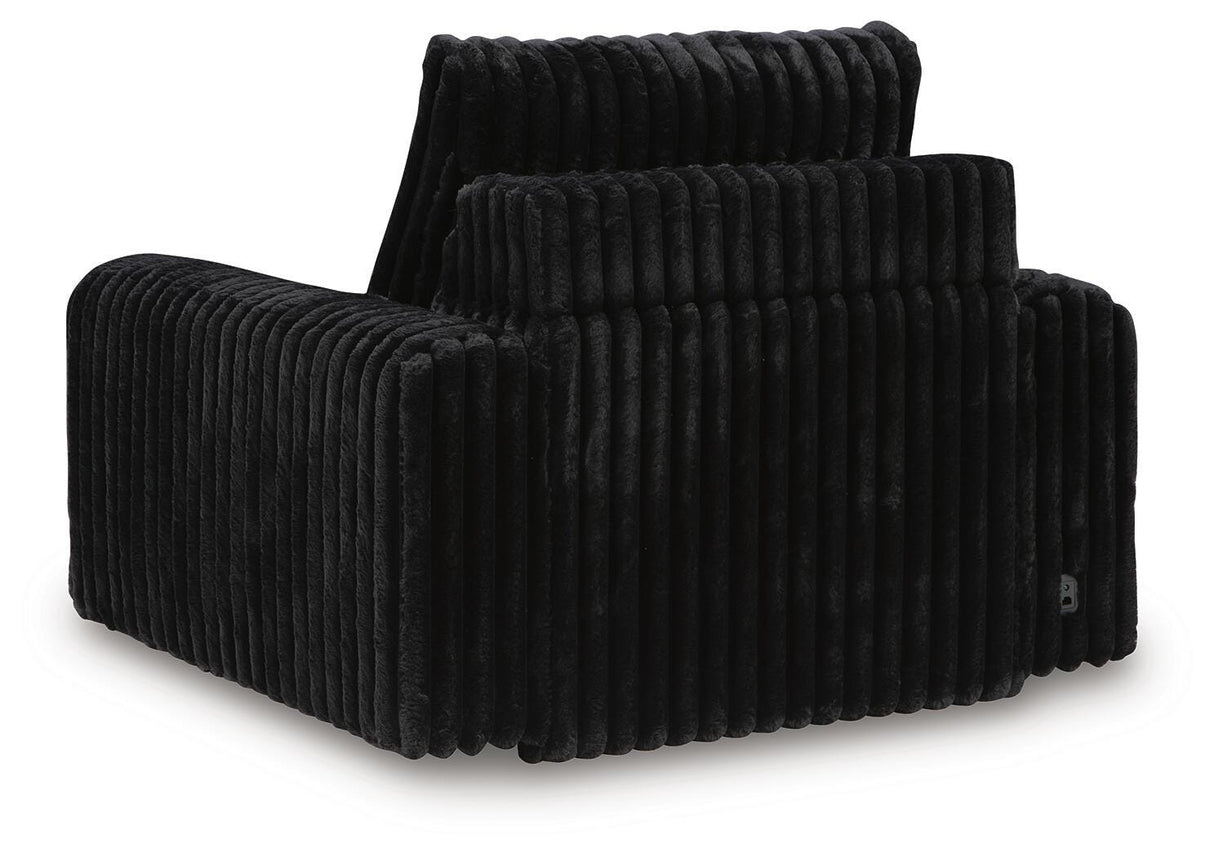 HamlinBay Onyx Power Gliding Chaise from Ashley Furniture - Luna Furniture