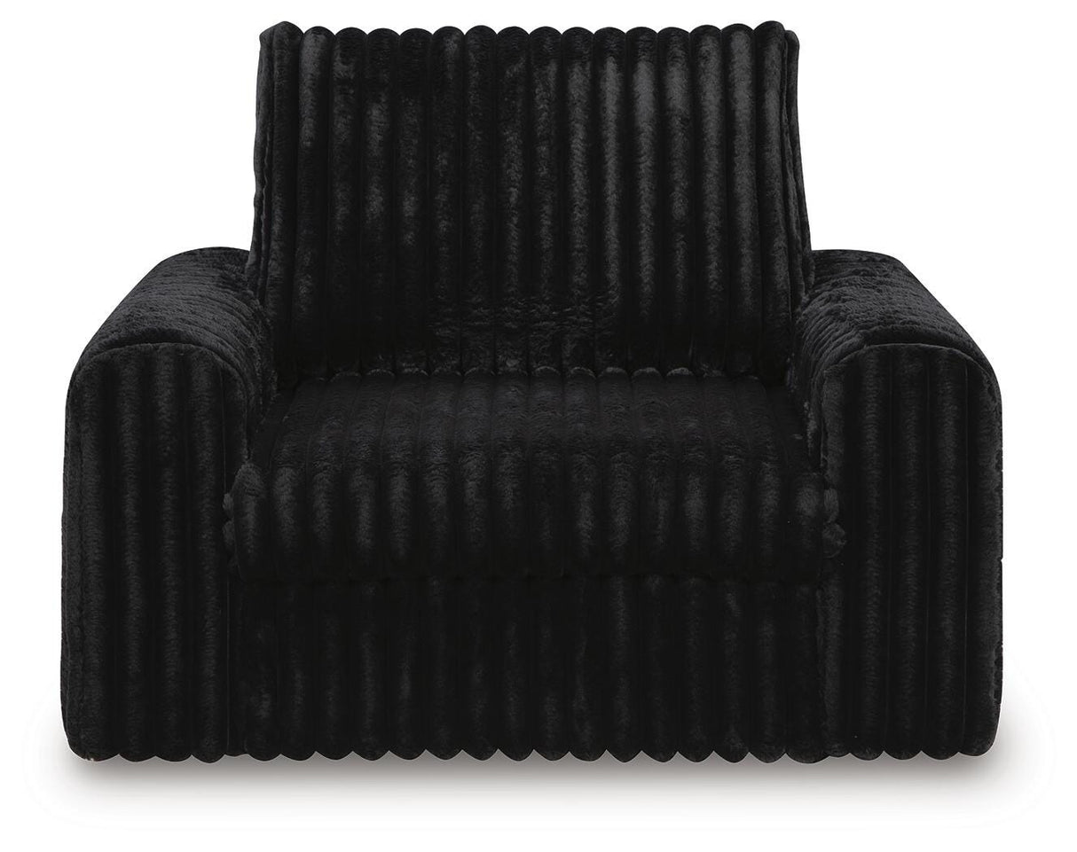 HamlinBay Onyx Power Gliding Chaise from Ashley Furniture - Luna Furniture