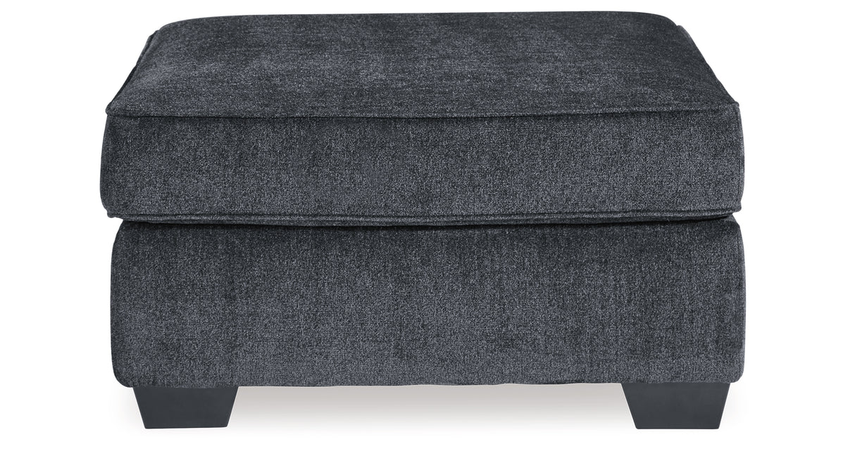 Altari Slate Chair and Ottoman from Ashley Furniture - Luna Furniture