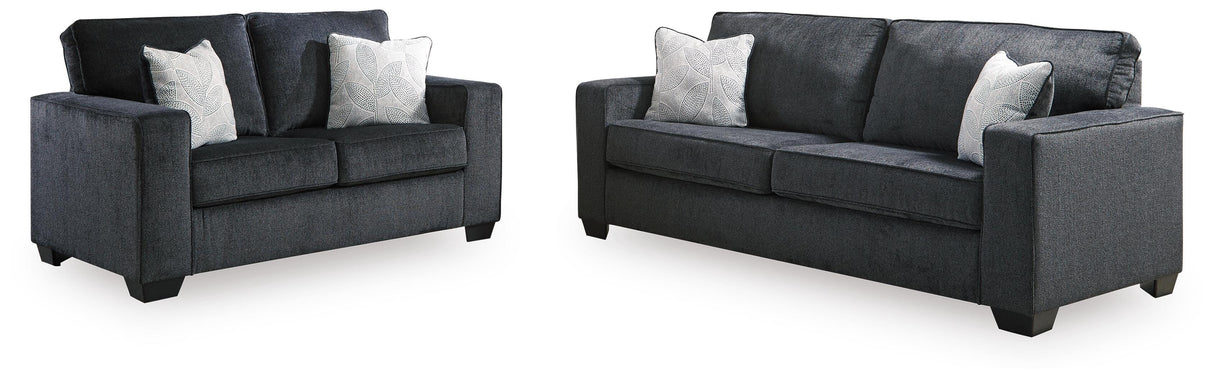 Altari Alloy Sofa and Loveseat from Ashley - Luna Furniture