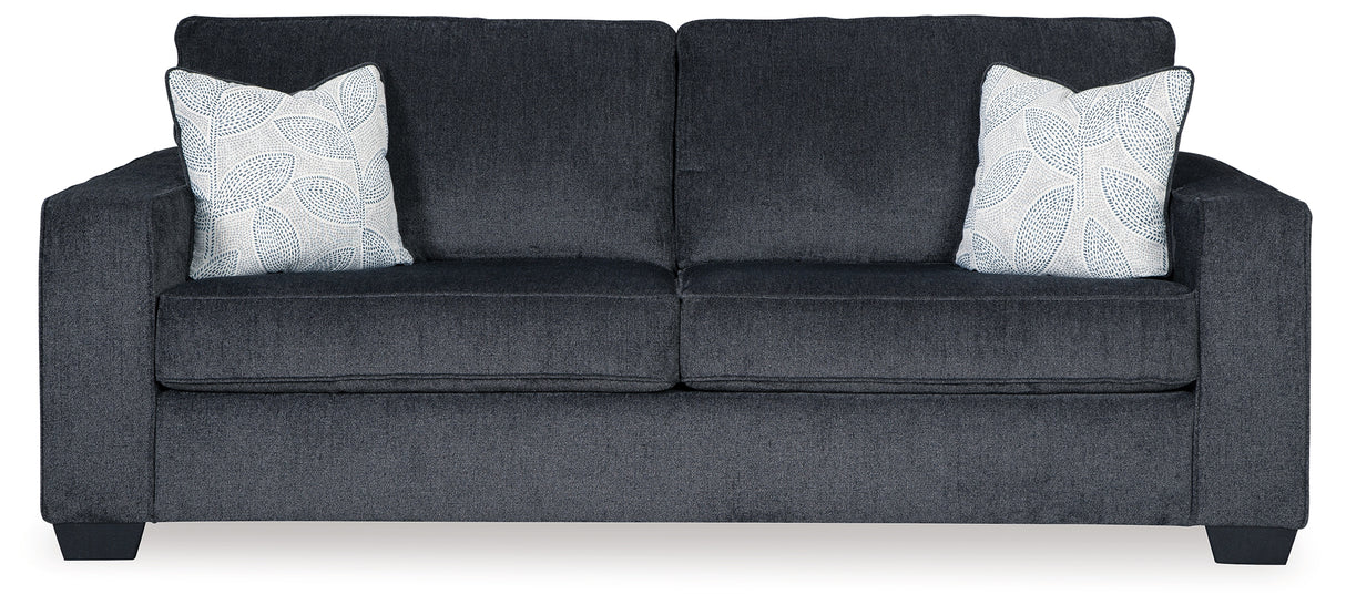 Altari Slate Sofa and Loveseat from Ashley - Luna Furniture