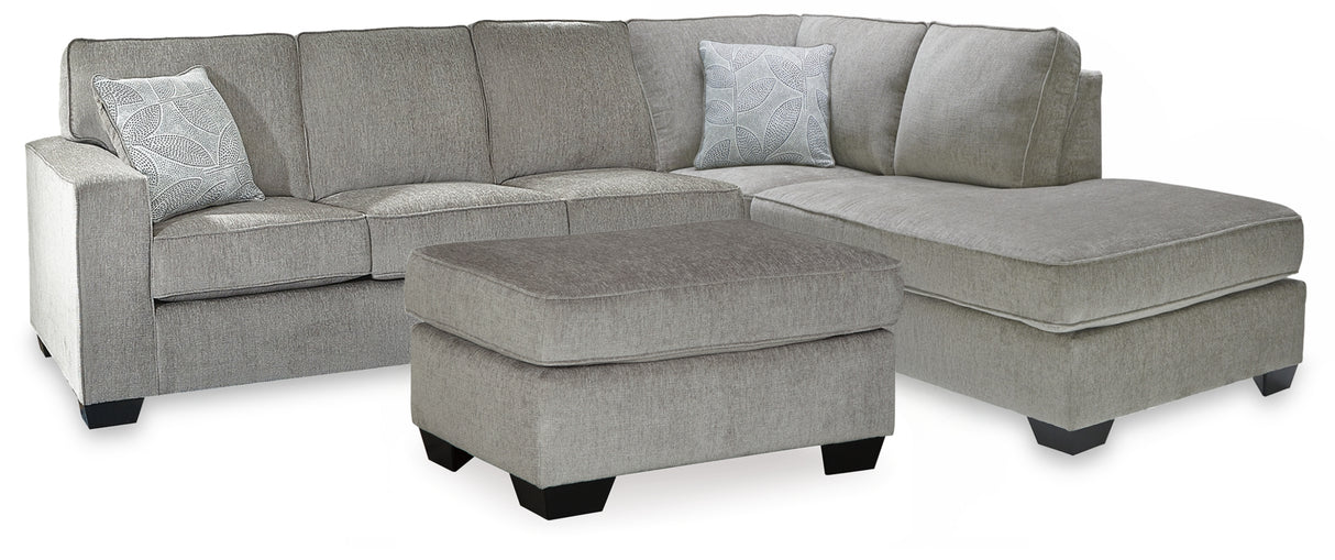 Altari 2-Piece Sleeper Sectional and Ottoman from Ashley Furniture - Luna Furniture
