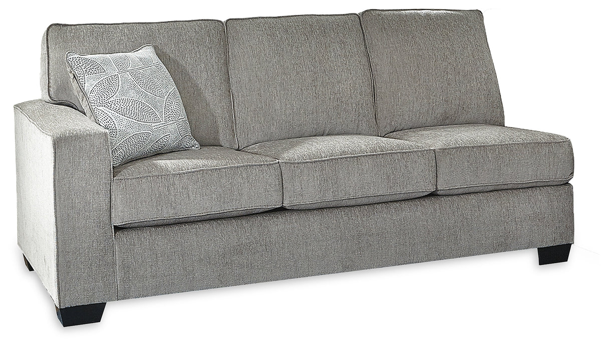 Altari Alloy 2-Piece Sleeper Sectional with Ottoman from Ashley - Luna Furniture