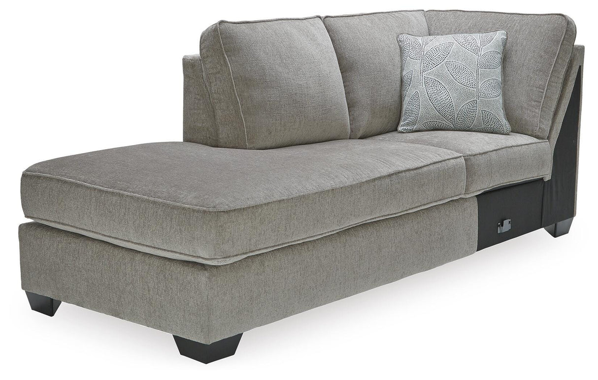 Altari Alloy Left-Arm Facing Corner Chaise from Ashley Furniture - Luna Furniture