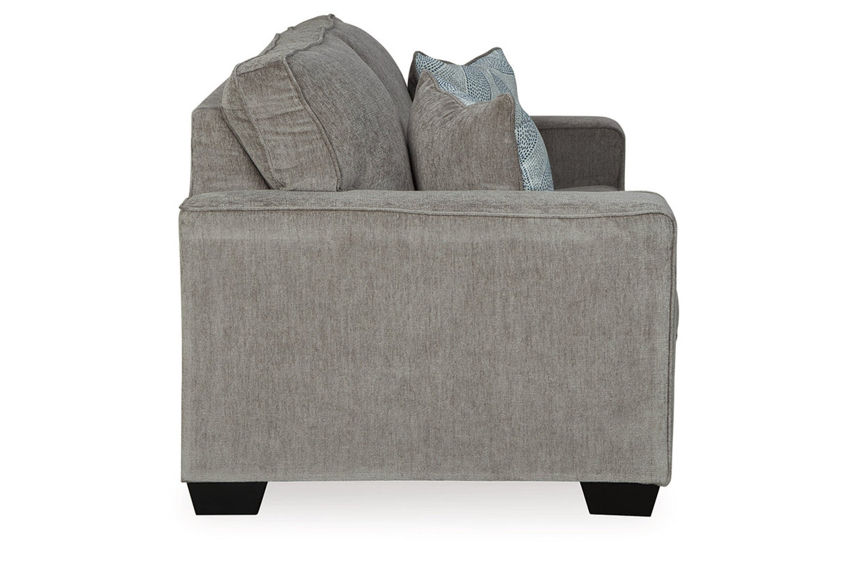 Altari Alloy 2-Piece Sleeper Sectional, Loveseat and Ottoman from Ashley - Luna Furniture