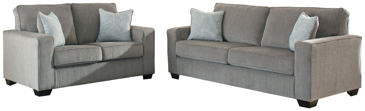 Altari Alloy Sofa and Loveseat from Ashley - Luna Furniture