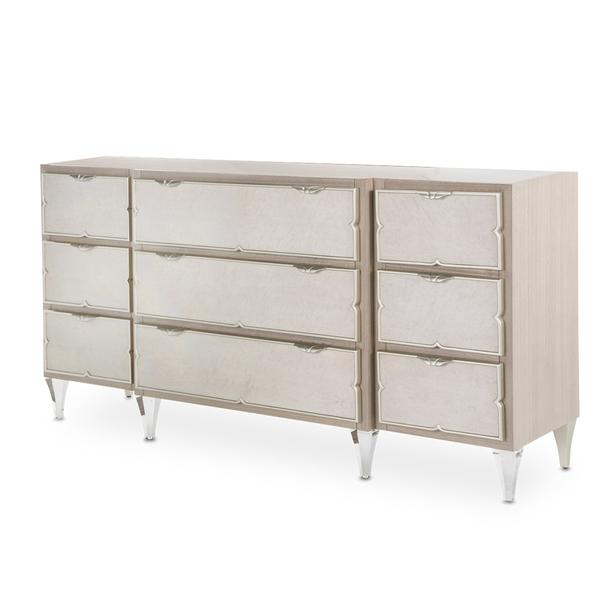 Camden Court Pearl Dresser from Michael Amini - Luna Furniture