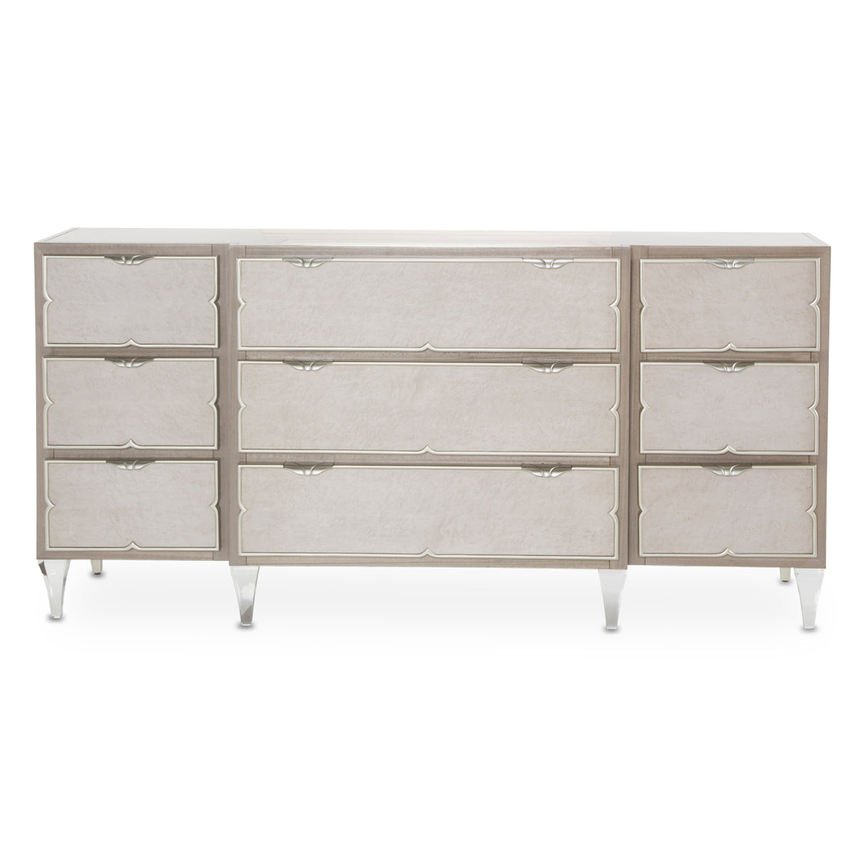 Camden Court Pearl Dresser from Michael Amini - Luna Furniture