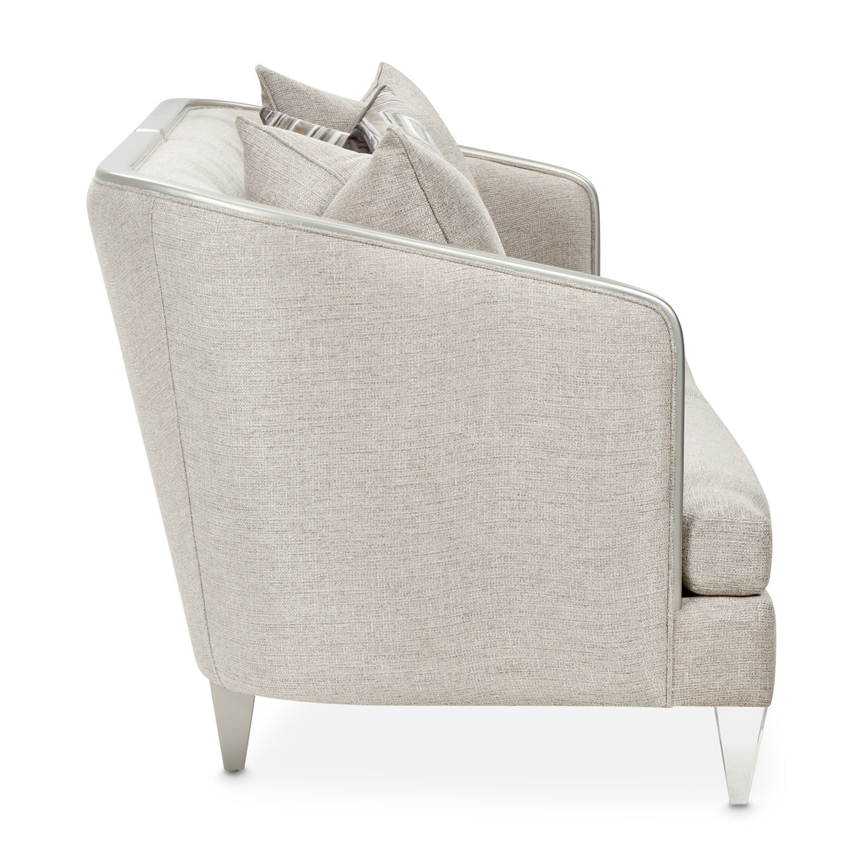 Camden Court Platinum Camdencourt Sofa-flax Platinum from Michael Amini - Luna Furniture