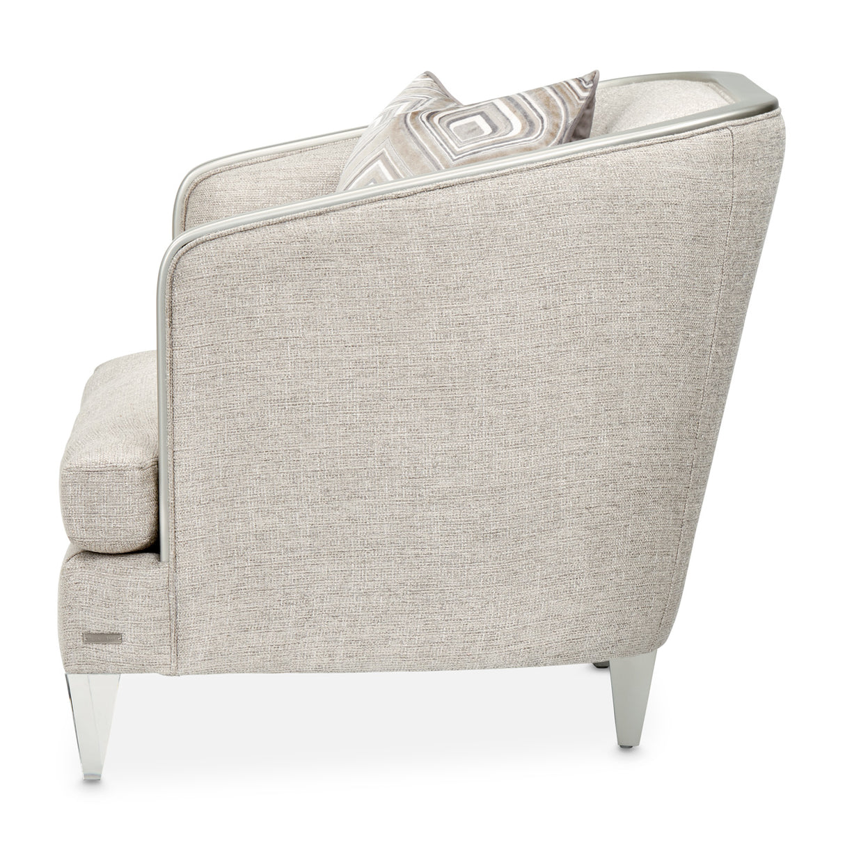 Camden Court Platinum Chair And A Half from Michael Amini - Luna Furniture