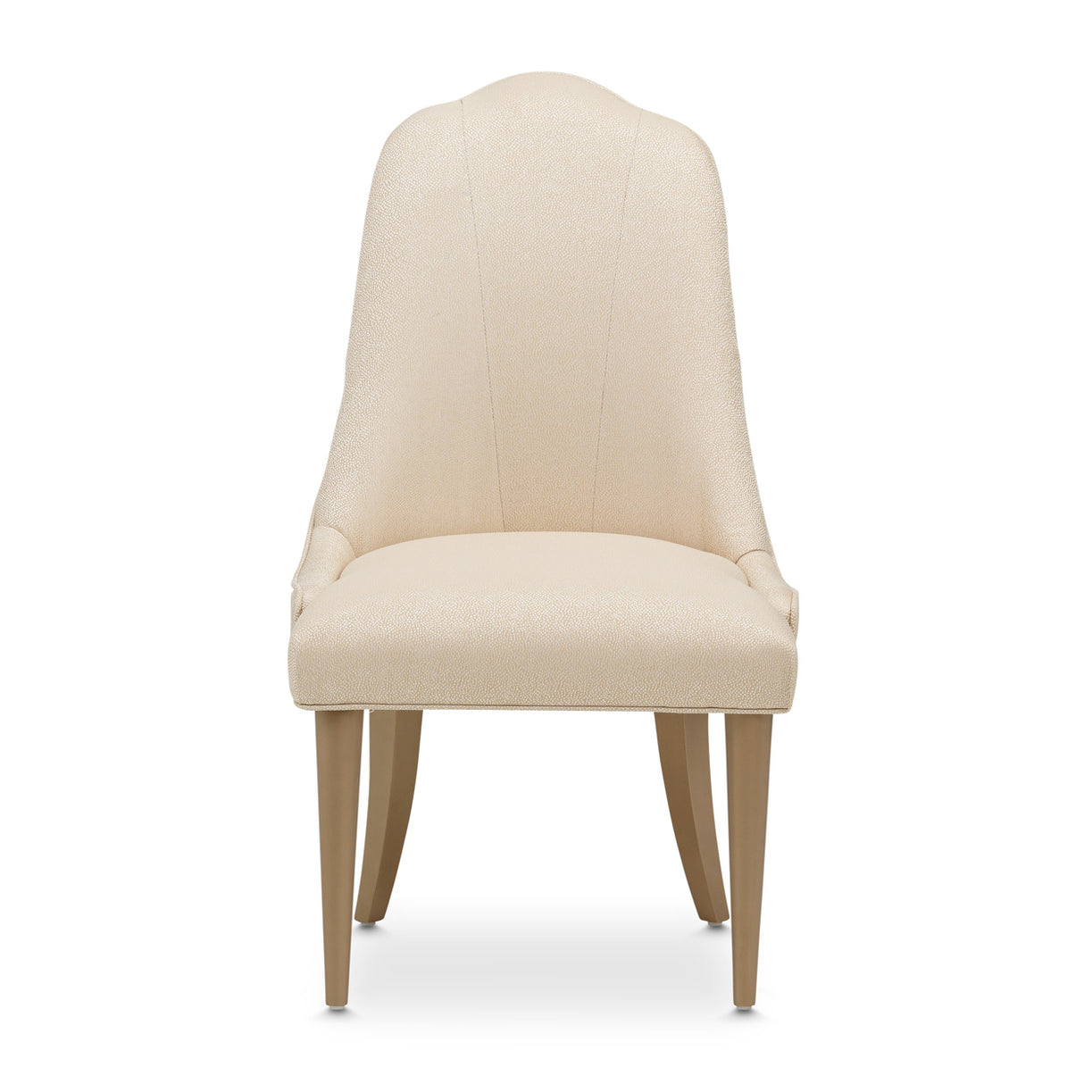 Malibu Crest Crotch Mahogany Burnished Gold Dining Side Chair from Michael Amini - Luna Furniture