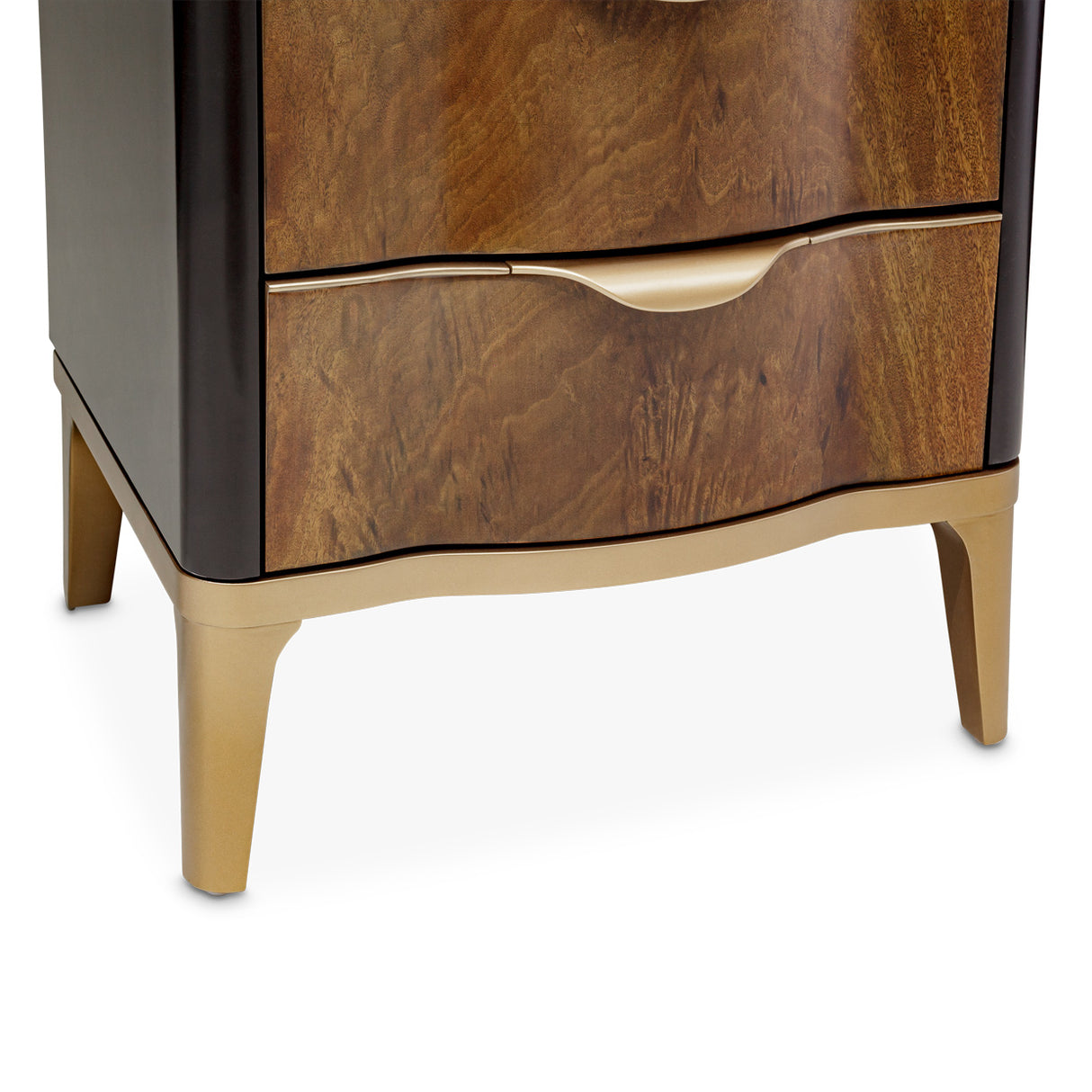 Malibu Crest Crotch Mahogany Crotch Mahogany Swivel Chiffonier Lingerie Chest from Michael Amini - Luna Furniture