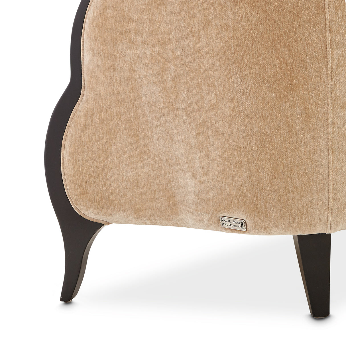Malibu Crest Crotch Mahogany Dark Espresso Sofa from Michael Amini - Luna Furniture