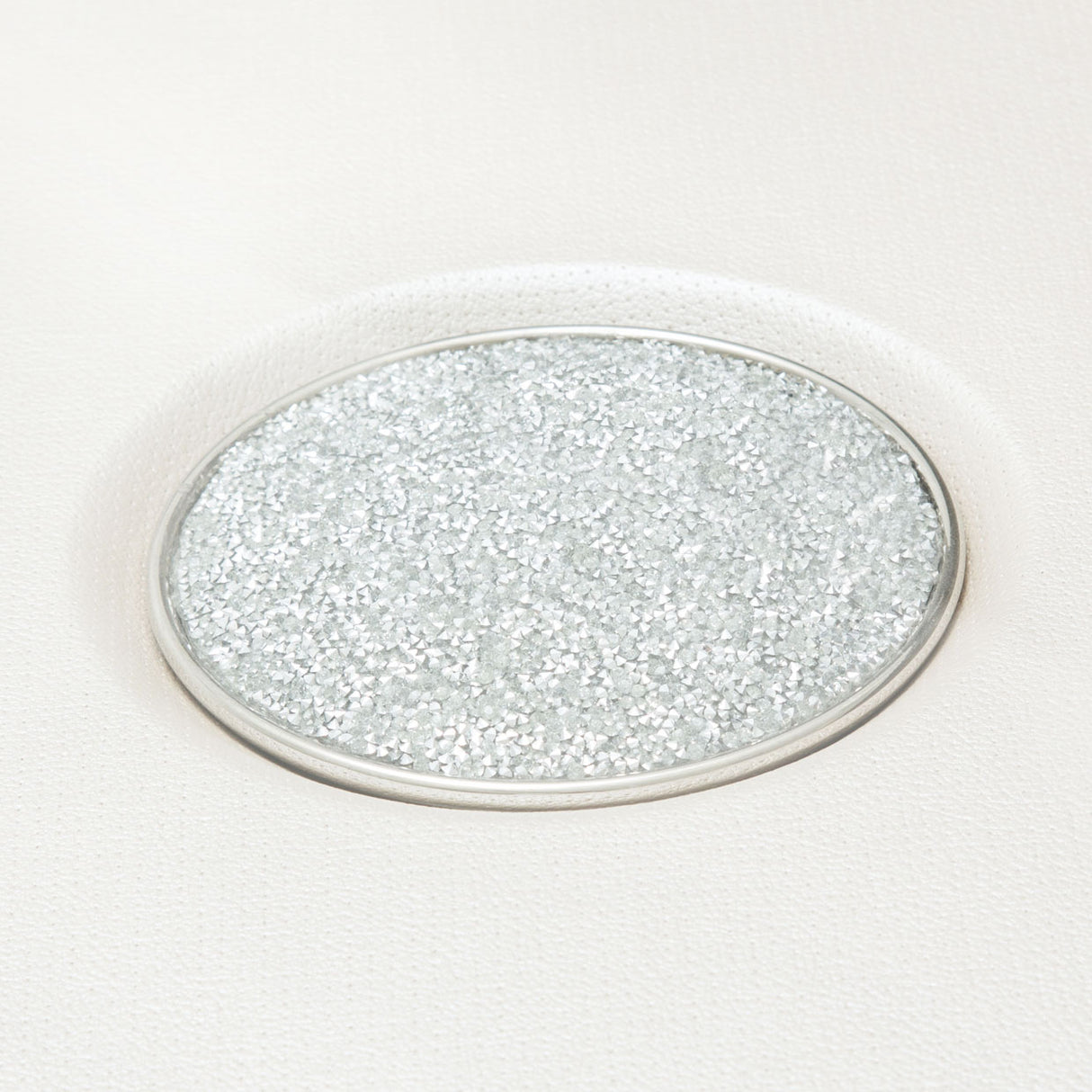 Glimmering Heights Ivory Dining Table from Michael Amini - Luna Furniture
