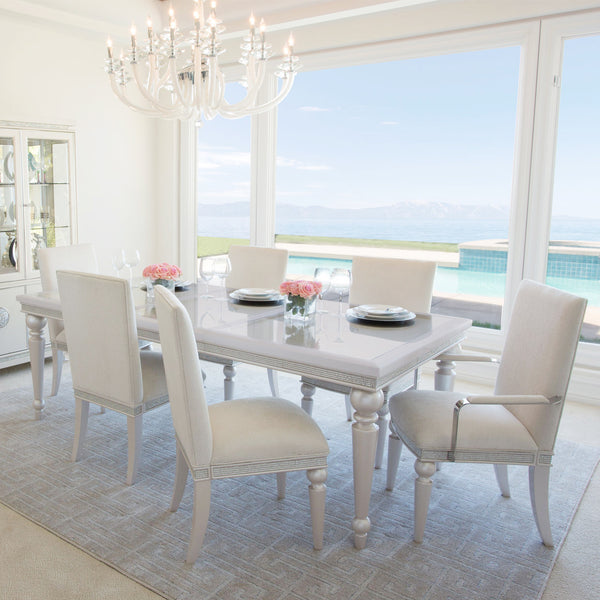 Glimmering Heights Ivory Dining Table