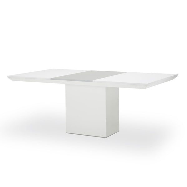 Horizons Cloud White Rectangular Dining Table
