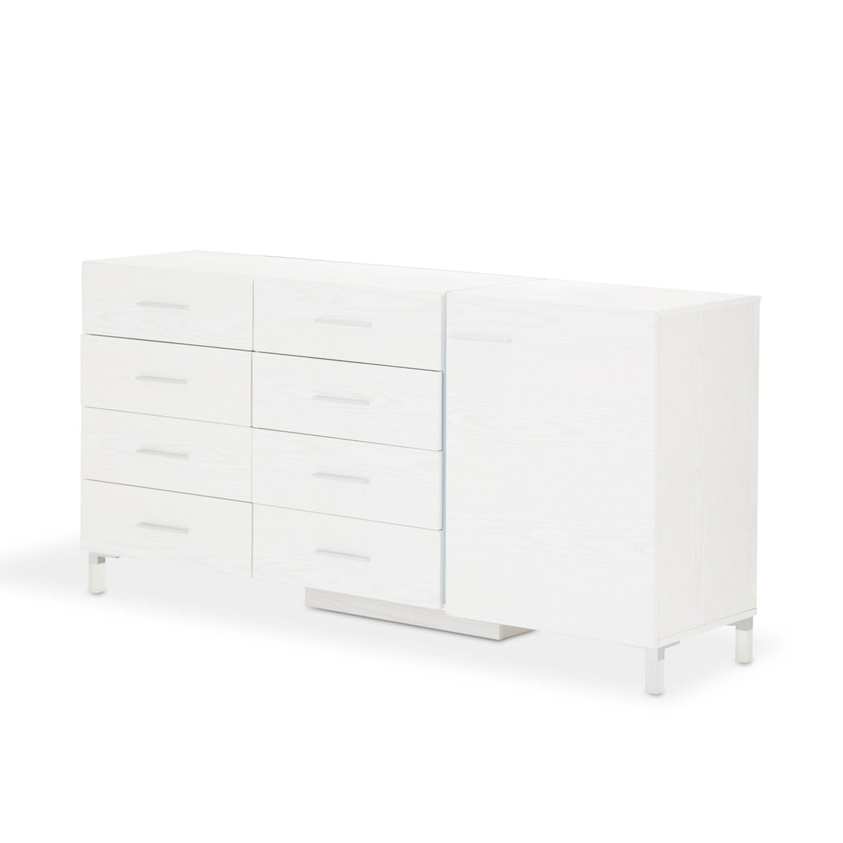 Lumiere Frost Dresser With Led Lighting from Michael Amini - Luna Furniture