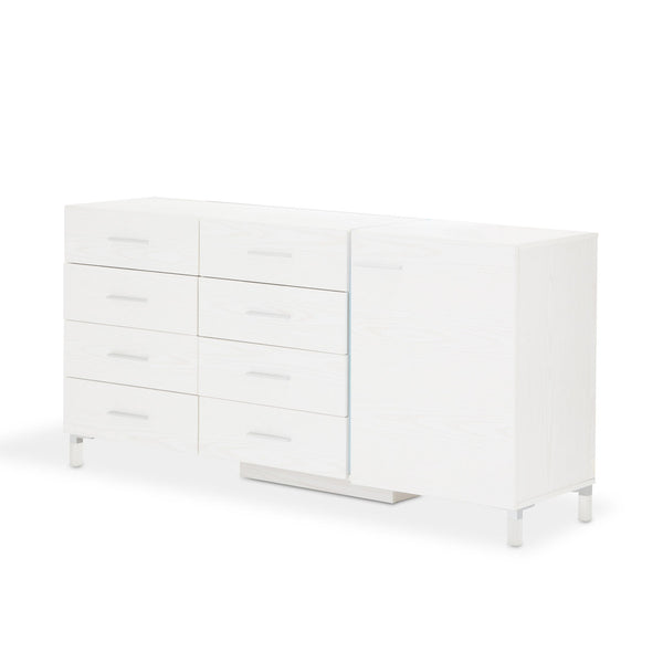 Lumiere Frost Dresser With Led Lighting