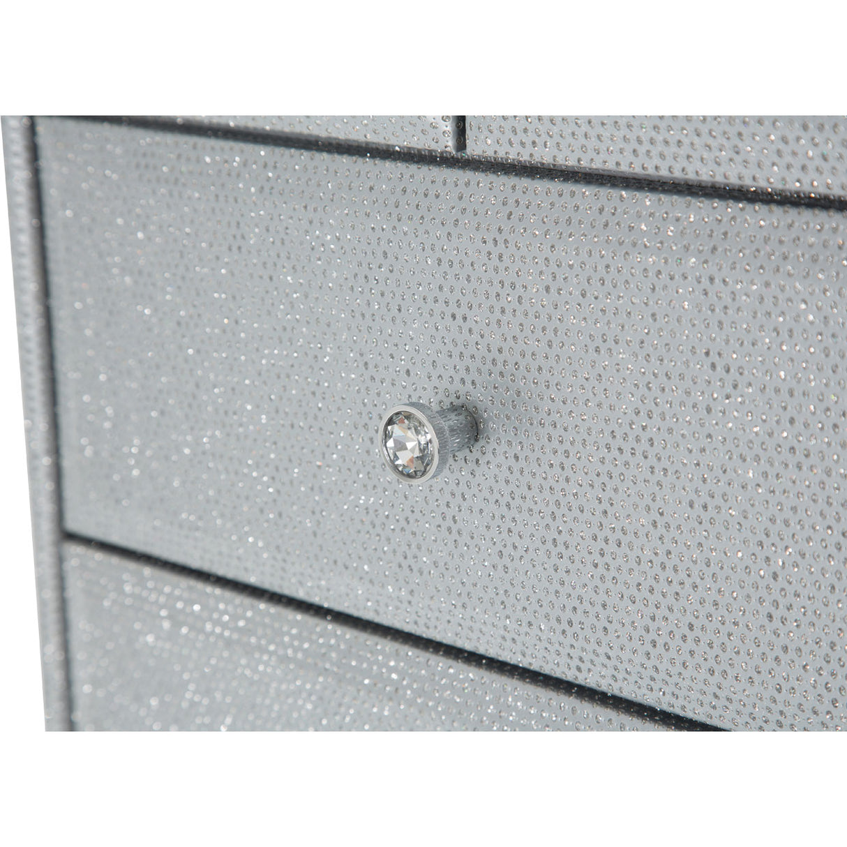 Melrose Plaza Dove Upholstered Swivel Chest from Michael Amini - Luna Furniture
