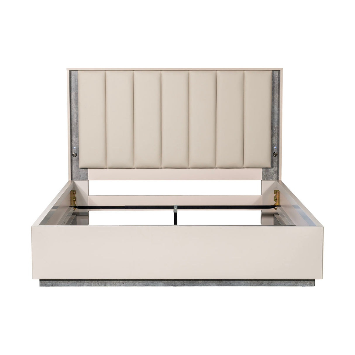 Pavira Stone Queen Bed from Michael Amini - Luna Furniture