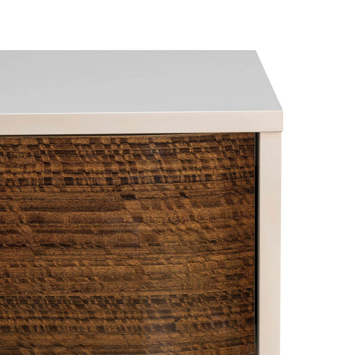 Pavira - Walnut Walnut 1-drawer Nightstand from Michael Amini - Luna Furniture