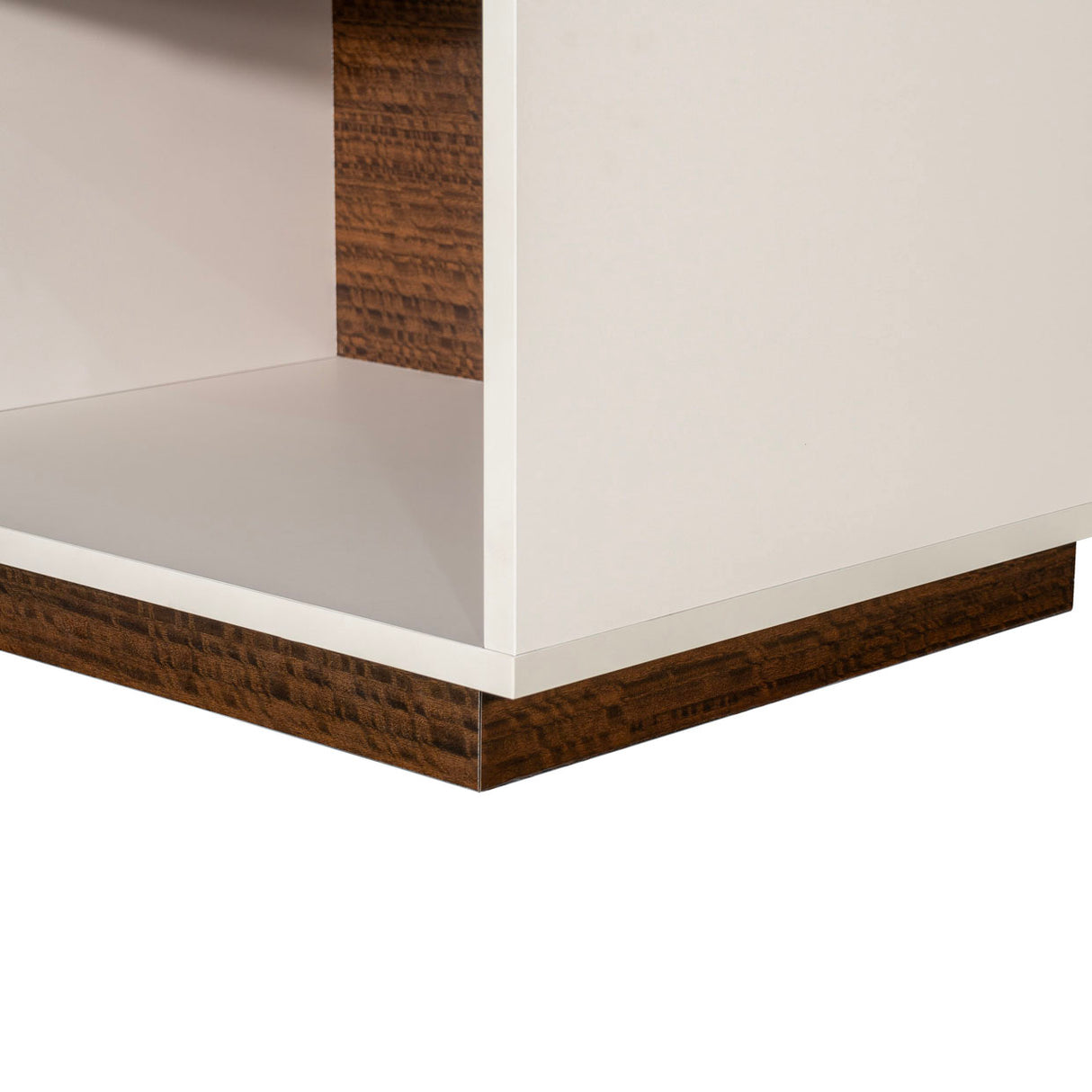 Pavira - Walnut Walnut 1-drawer Nightstand from Michael Amini - Luna Furniture