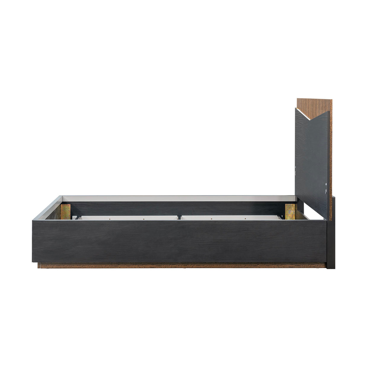 Kayner Charcoal Queen Bed from Michael Amini - Luna Furniture