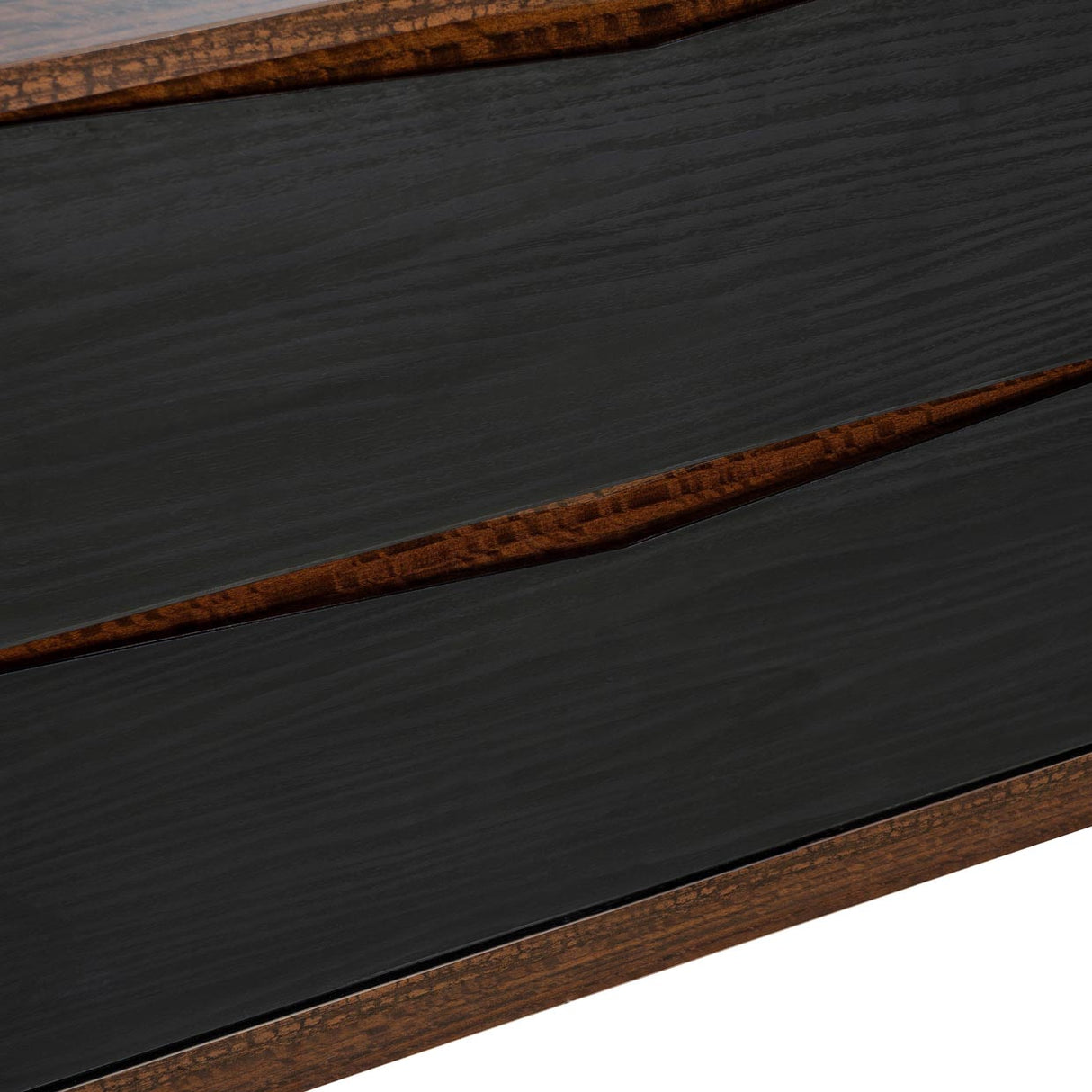 Kayner Charcoal 2-drawer Nightstand from Michael Amini - Luna Furniture