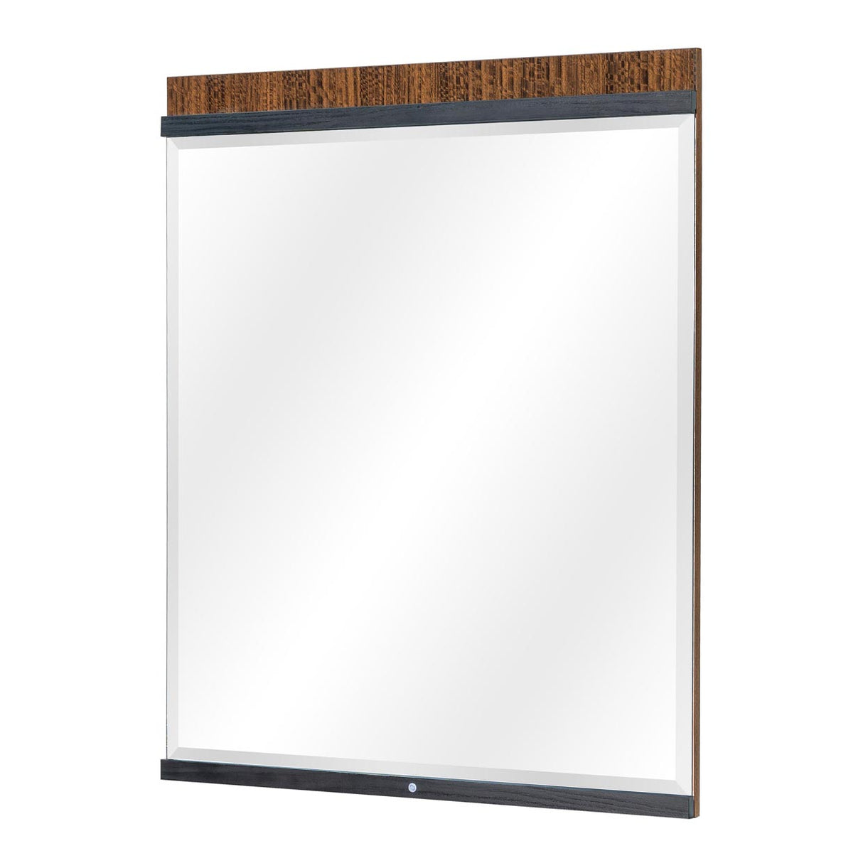 Kayner Charcoal Dresser Mirror With Led Lights from Michael Amini - Luna Furniture