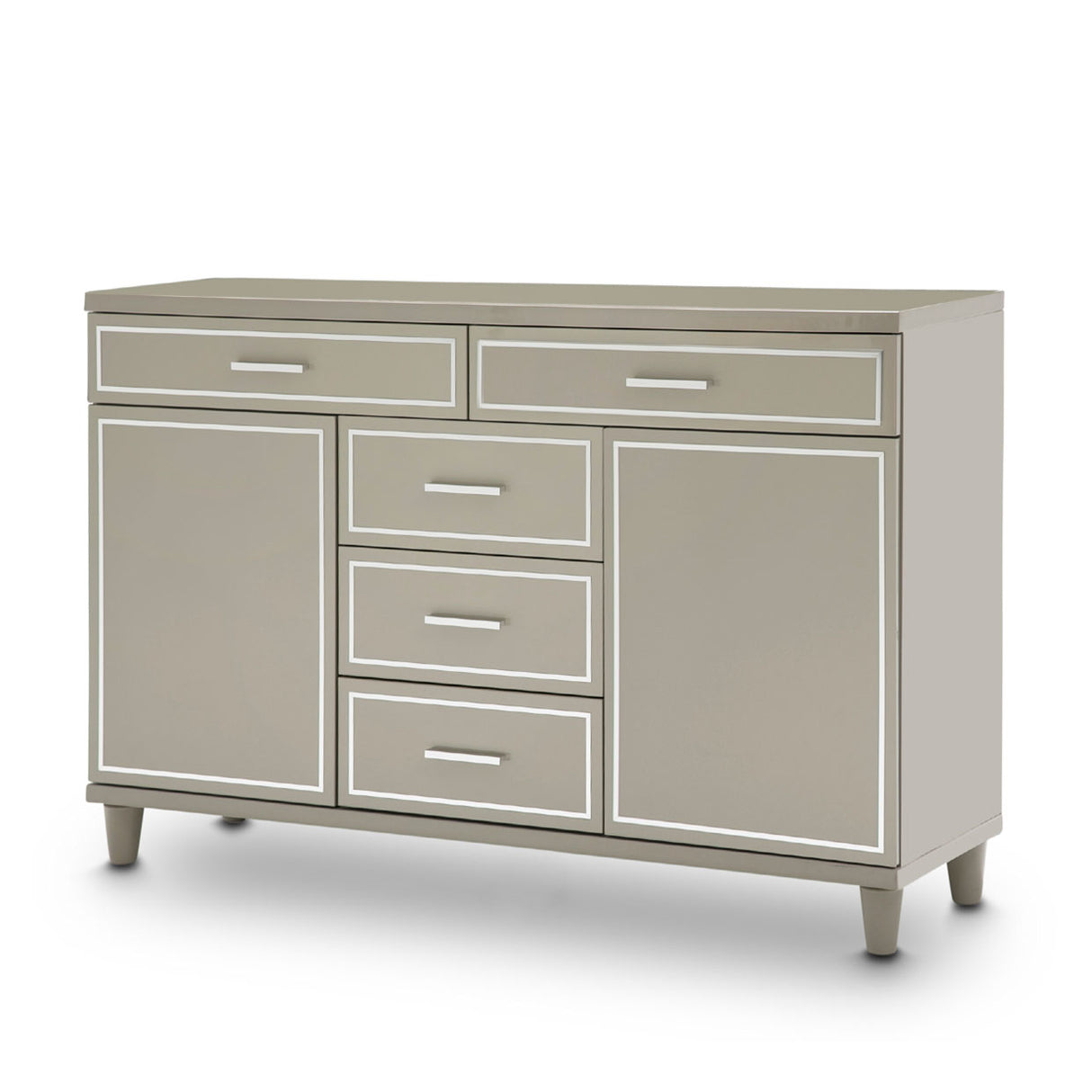 Urban Place Dove Grey Dresser from Michael Amini - Luna Furniture