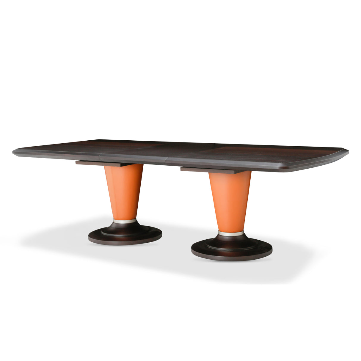 21 Cosmopolitan Orange Diablo Orange/umber Rectangular Dining Table from Michael Amini - Luna Furniture