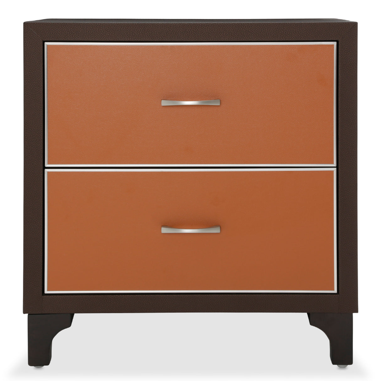 21 Cosmopolitan Orange Diablo Orange/umber Nightstand from Michael Amini - Luna Furniture