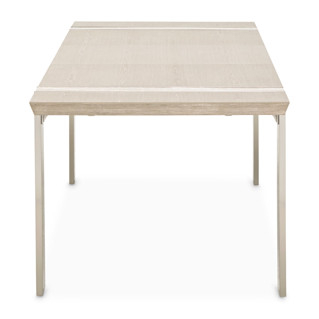 Lotus Bay Sand Narrow Dining Table from Michael Amini - Luna Furniture