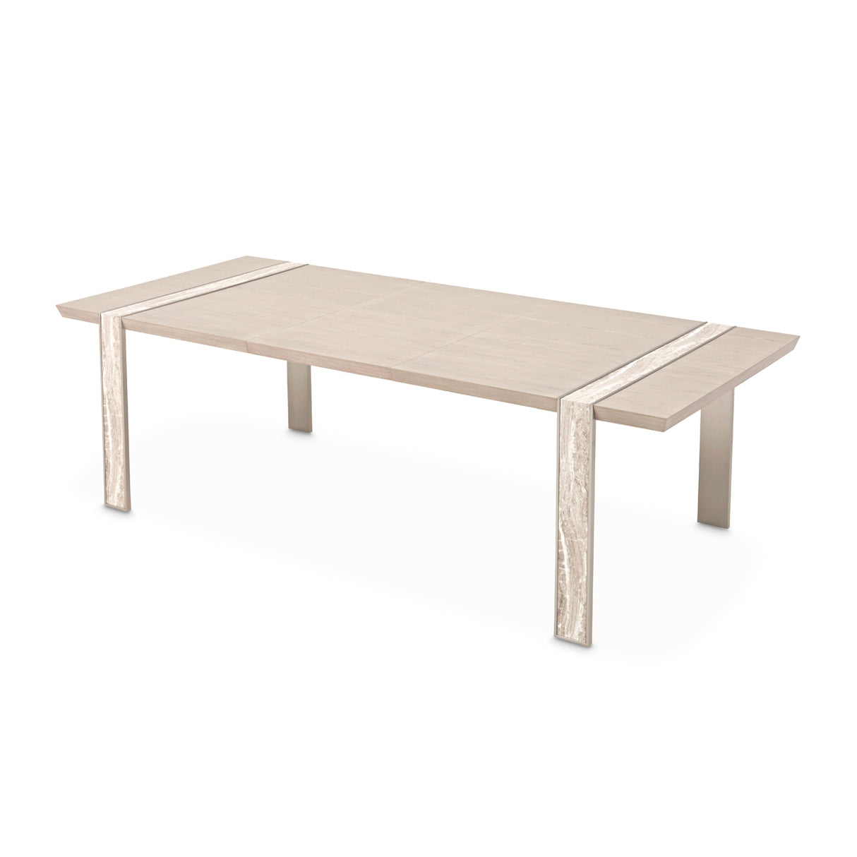 Lotus Bay Sand Wide Dining Table from Michael Amini - Luna Furniture