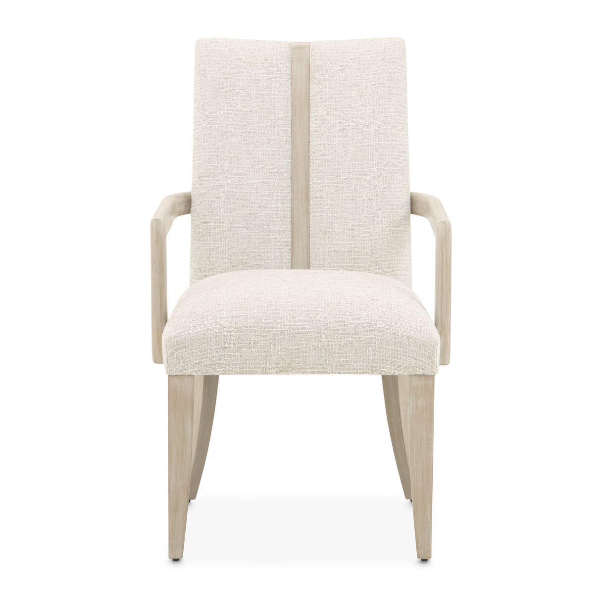 Lotus Bay Sand Dining Arm Chair from Michael Amini - Luna Furniture